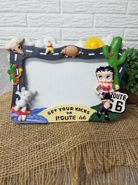 Betty Boop Route 66 Photo Frame